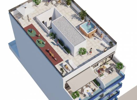 Apartment - New Build - Guardamar del Segura - Pueblo