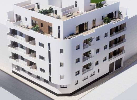 Apartment - New Build - Torrevieja - pueblo