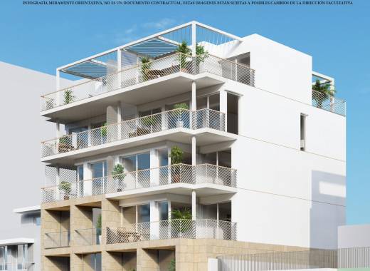 Apartment - New Build - Villajoyosa - Pueblo