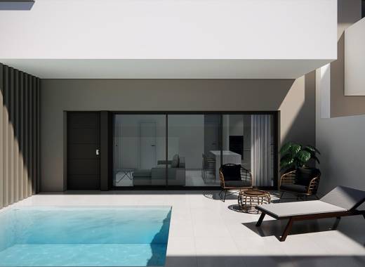 Bungalow - New Build - Pilar de la Horadada - pueblo