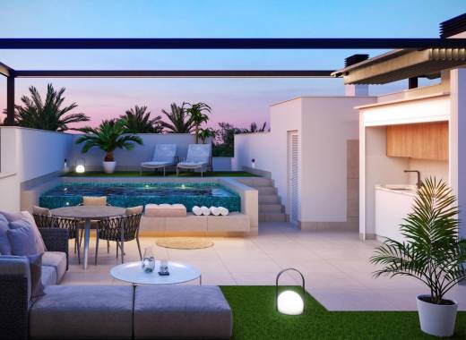 Bungalow - New Build - Pilar de la Horadada - pueblo