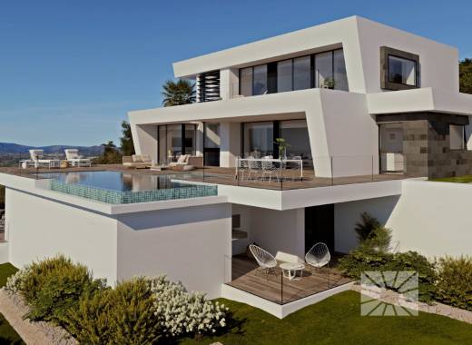 Luksus eiendom - Nybygg - Moraira - Villa Galera Res. Jazmines Cumbre del Sol