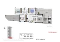 New Build - Bungalow - Pilar de la Horadada - pueblo