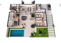 New Build - Villa - BAÑOS Y MENDIGO - Altaona Golf