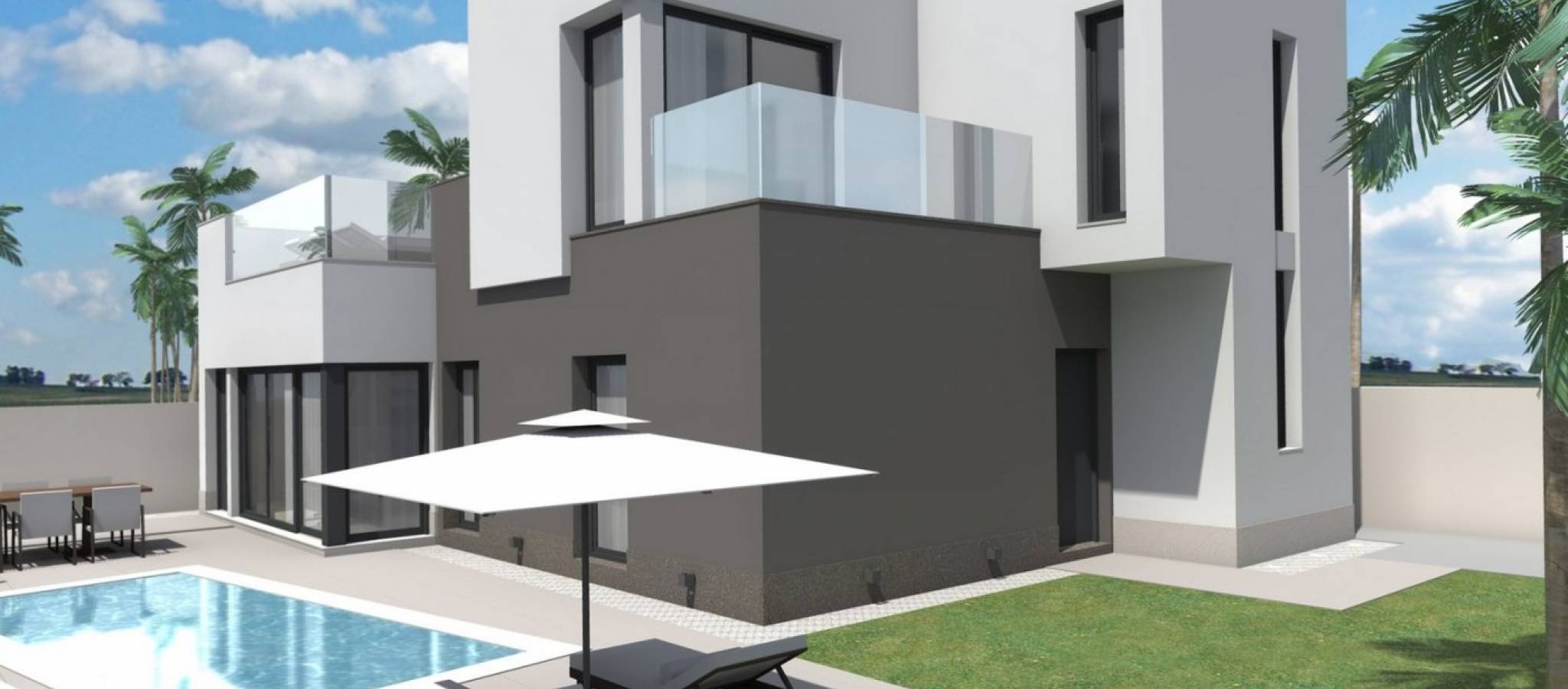 New Build - Villa - Torrevieja - Aguas nuevas 1