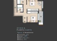 Nybygg - Toppetasje - Torrevieja - Centro