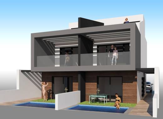 Villa - Nybygg - San Javier - Santiago de la Ribera